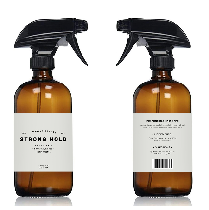 All Natural Hairspray